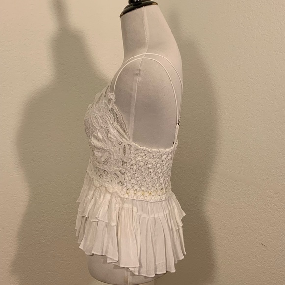 NWT! Free People Intimately White Adella Cami Top - Picture 6 of 11